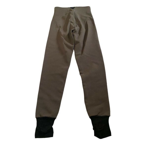 Belfe & Belfe Brown Stretch Poly Knit Ski Pants Italy 42 Vintage? snow ski - Picture 2 of 9